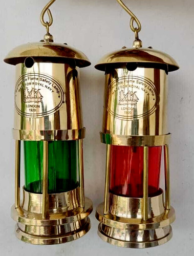 Lamp set brass - minor, oil